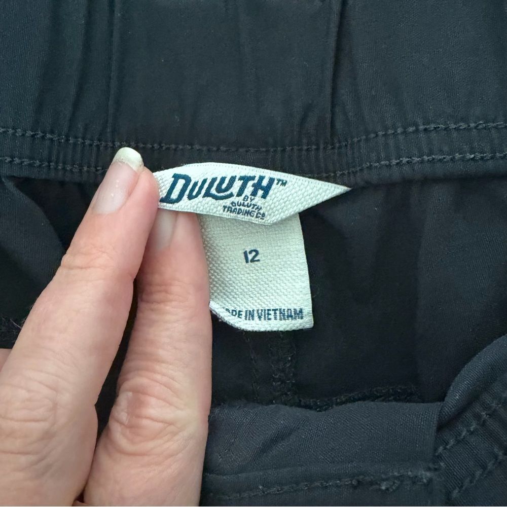 Duluth Trading Co Women’s Dry on the Fly 7 inch Short Black Size 12 EUC - Picture 7 of 10